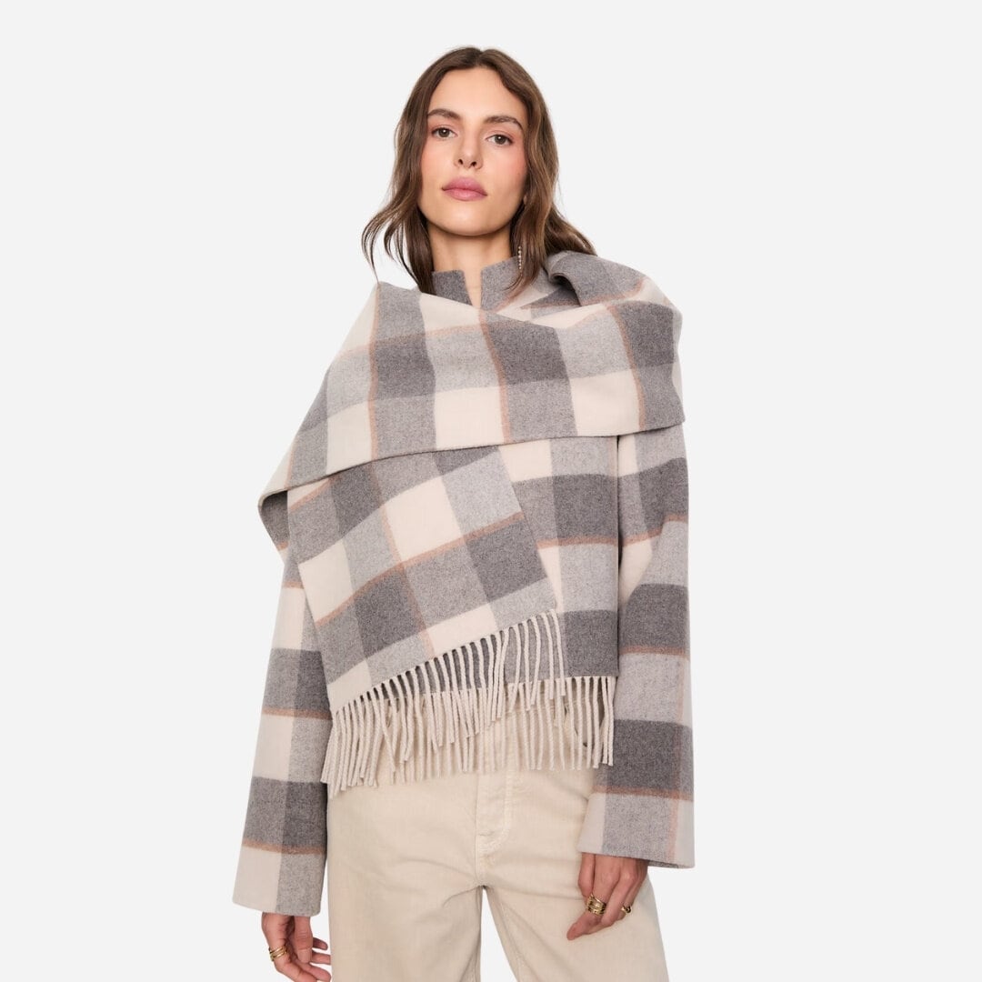 Esme Scarf - Cream Check