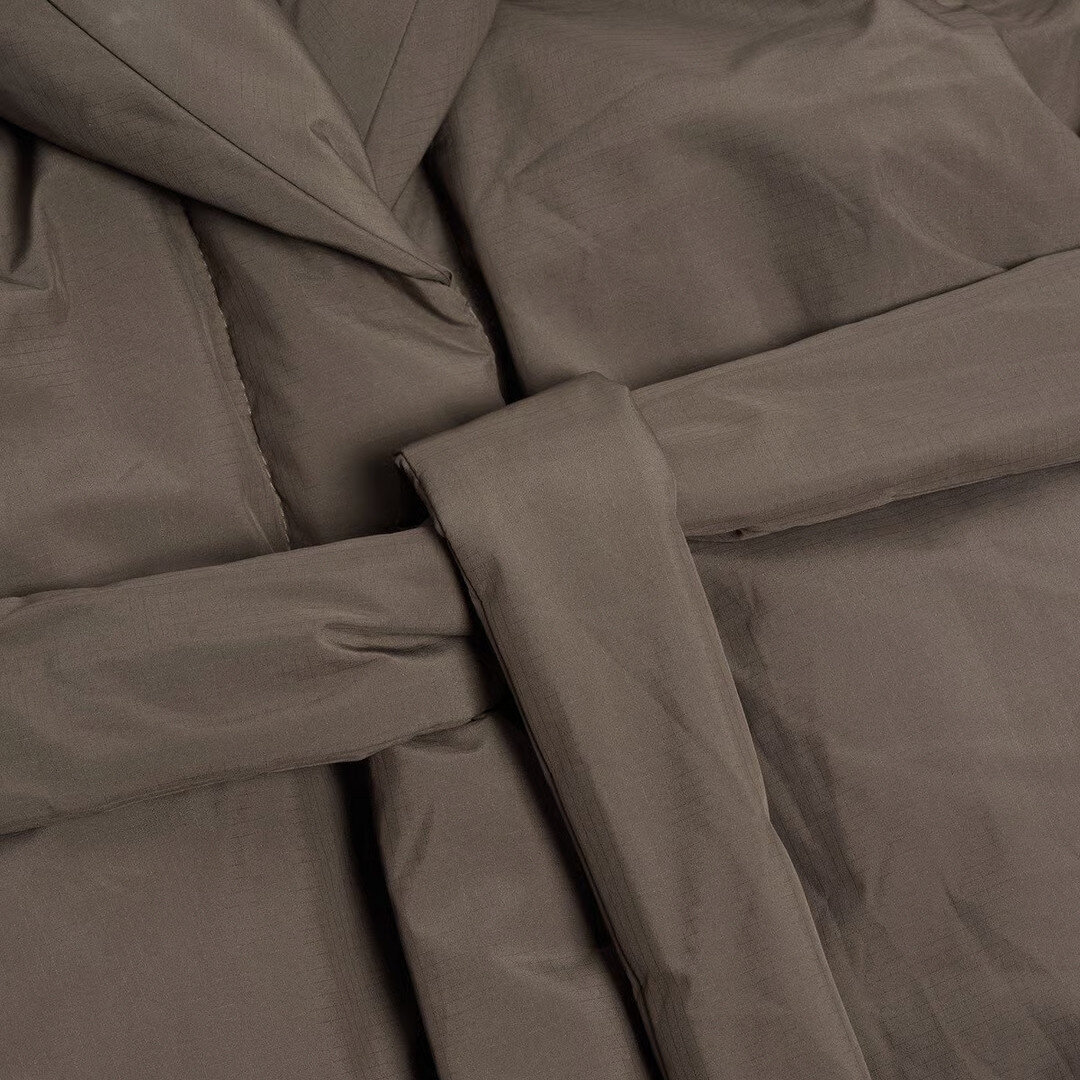 Vikki Down Long Coat - Taupe