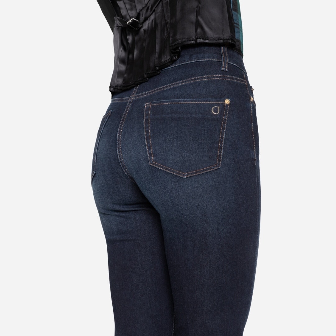 Paris Flared - Dark Blue
