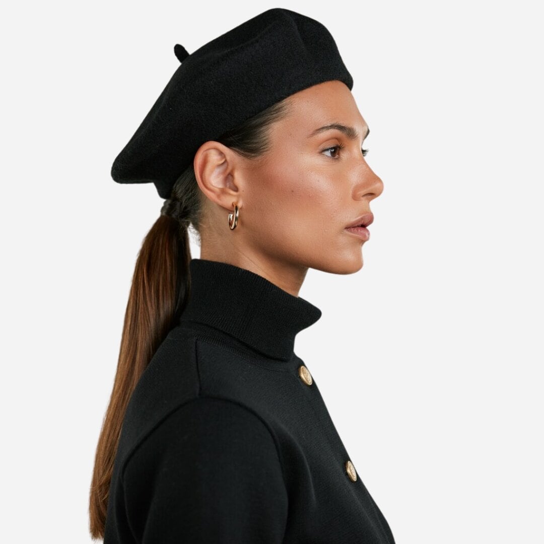 Knit Hat - Black