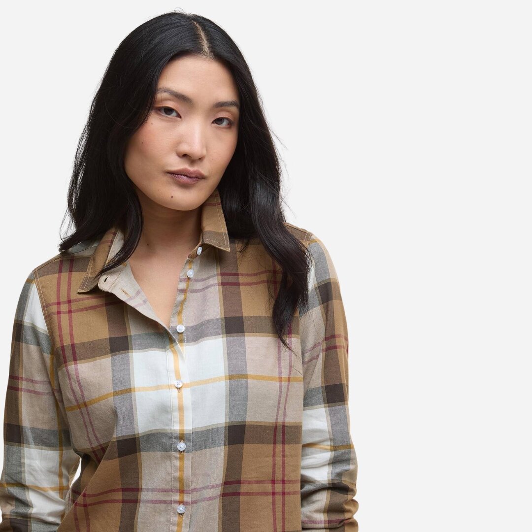 Bredon Check Shirt - Light Muted Tartan