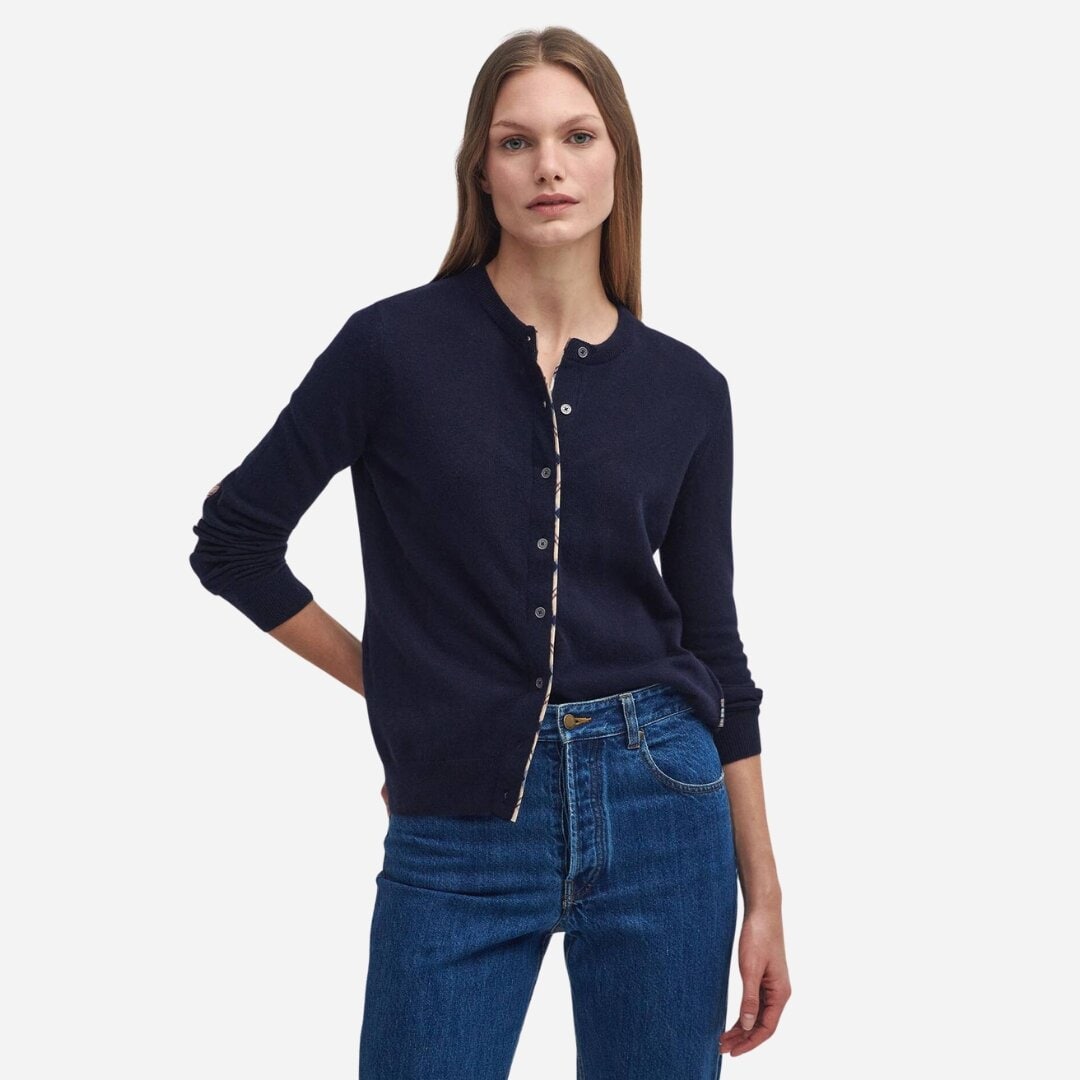 Pendle Cardigan - Navy