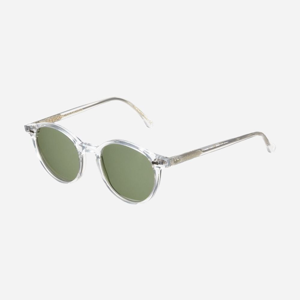 Sunglasses - Bottle Green/Transparent
