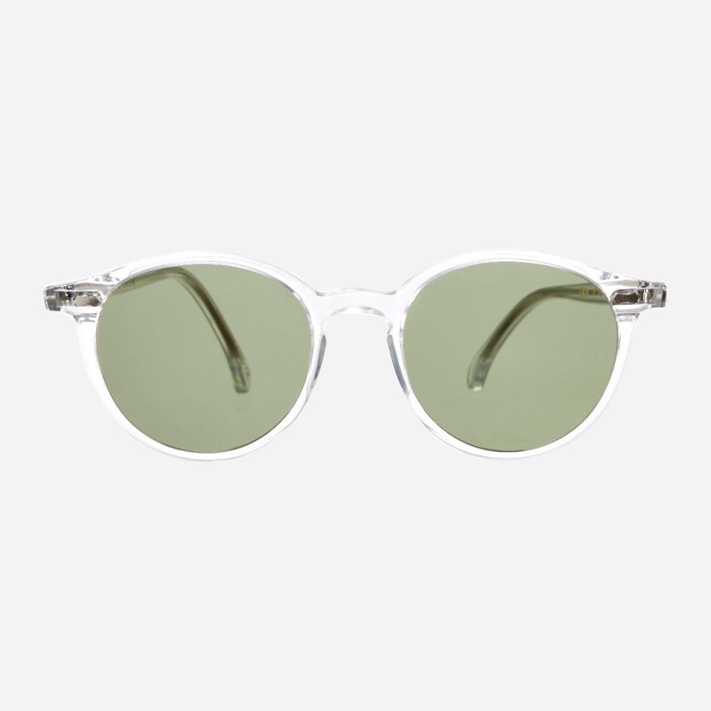 Sunglasses - Bottle Green/Transparent