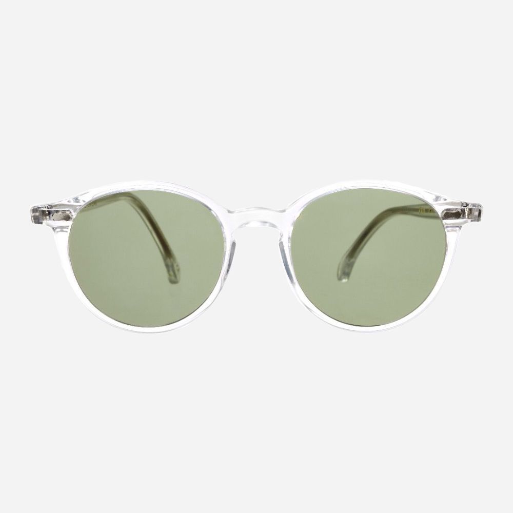 Sunglasses - Bottle Green/Transparent