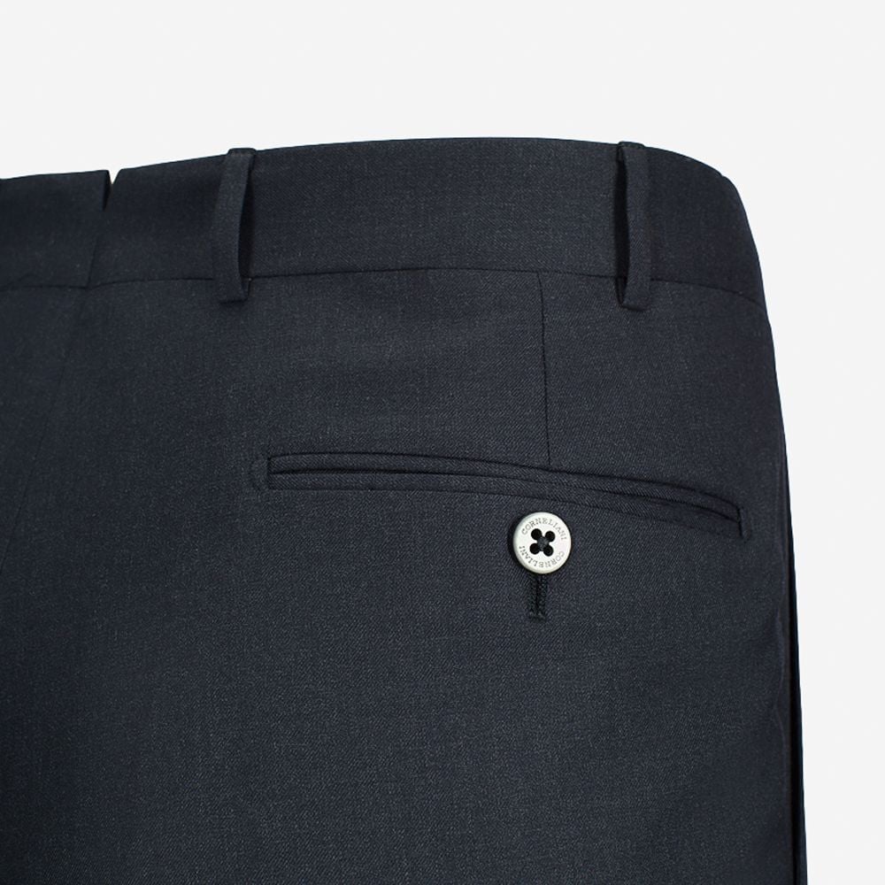 Pant Pleat S160 - Classic Dark Grey