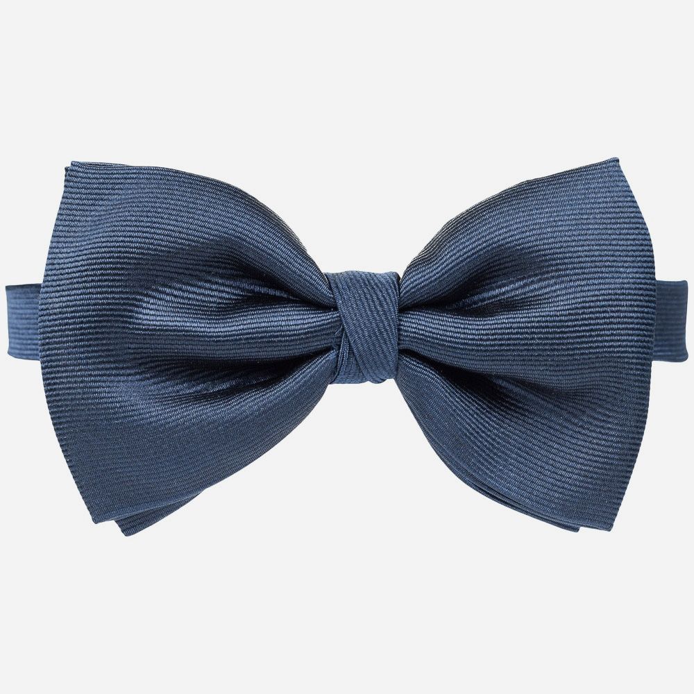 Bow Tie Big Structure Navy Struktur