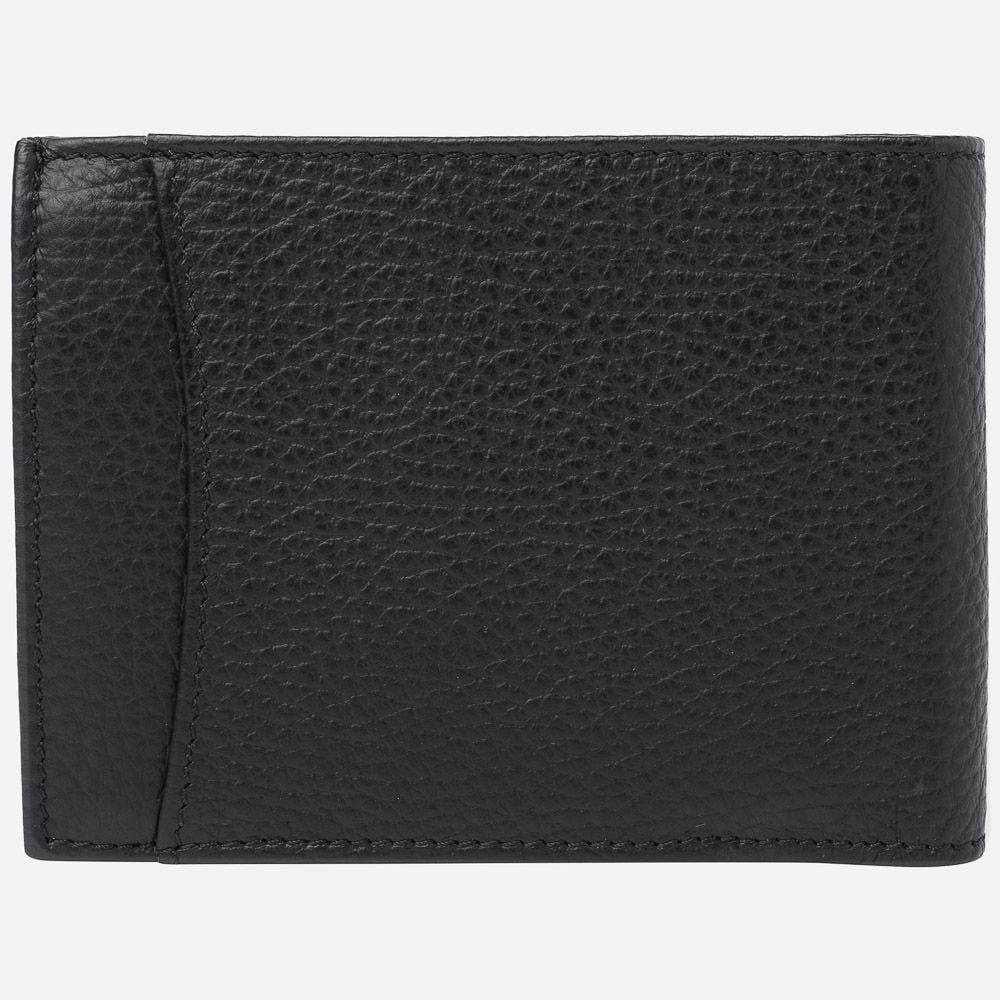 Leather Wallet -  Black