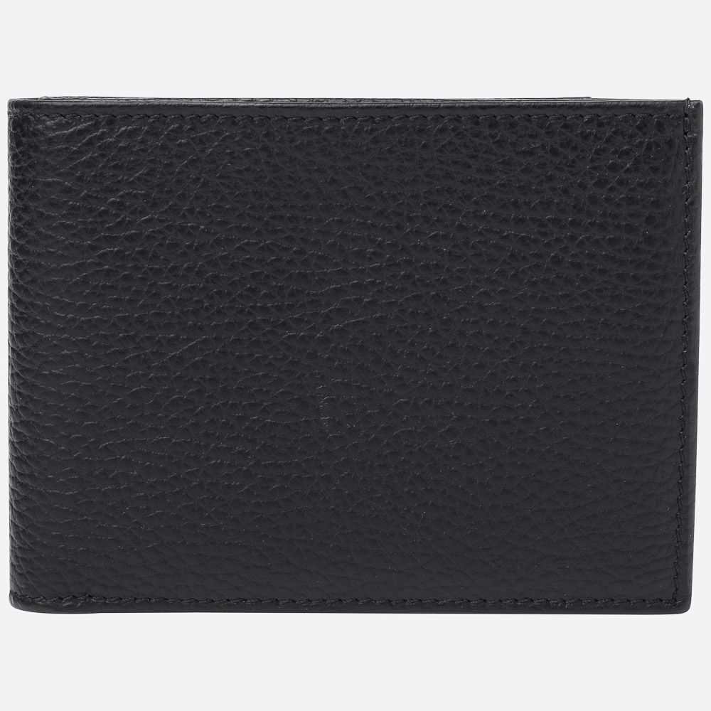 Leather Wallet -  Black