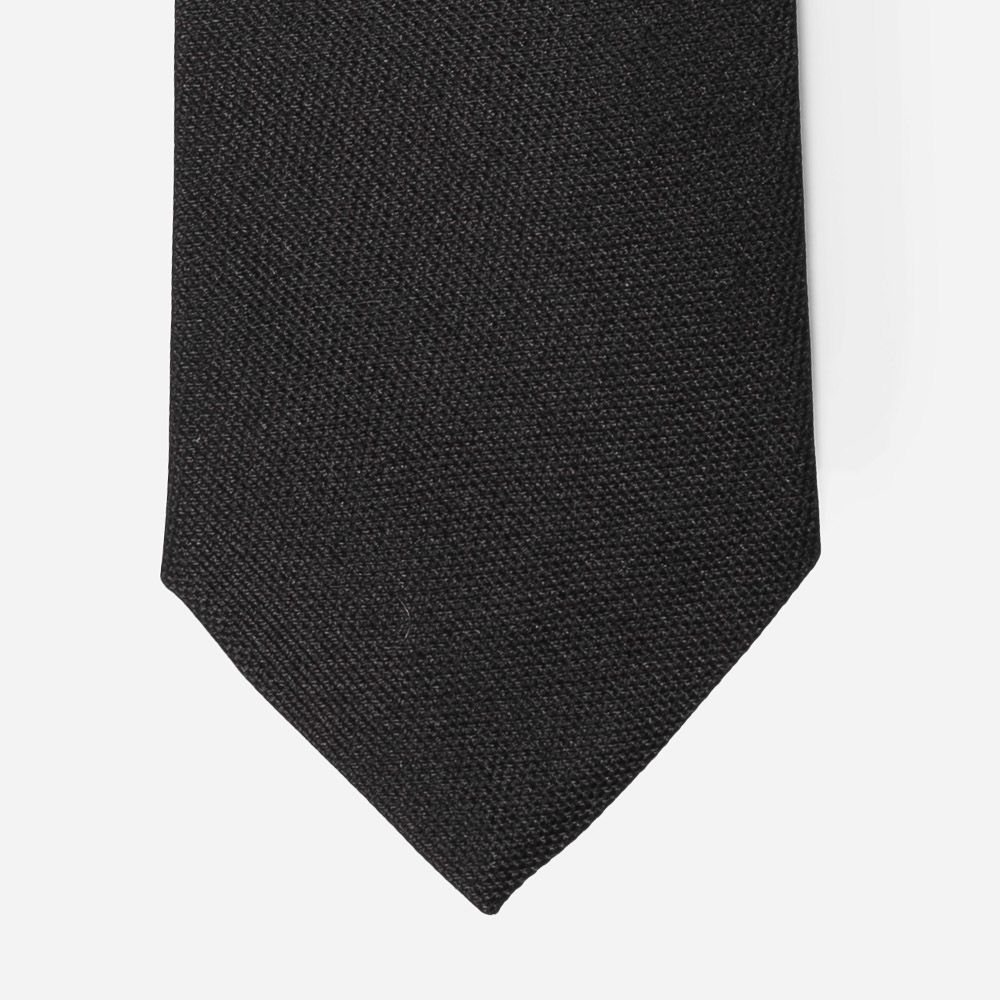 Tie Silk - Black Structure