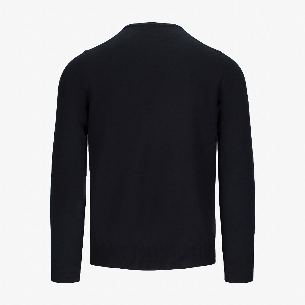 Crew Neck Merino - Black