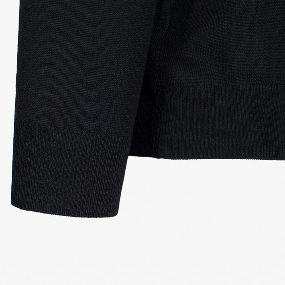 Crew Neck Merino - Black