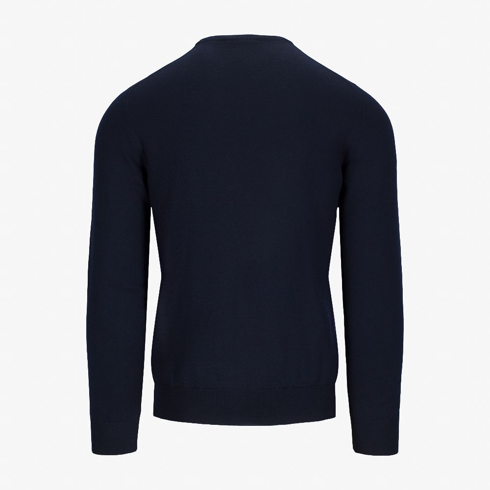 Crew Neck Merino - Navy