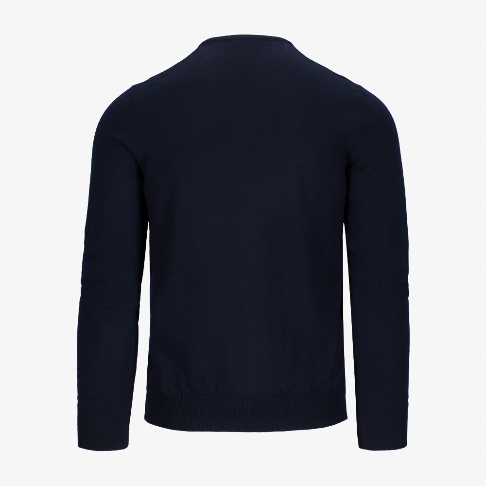 V-Neck Merino - Navy