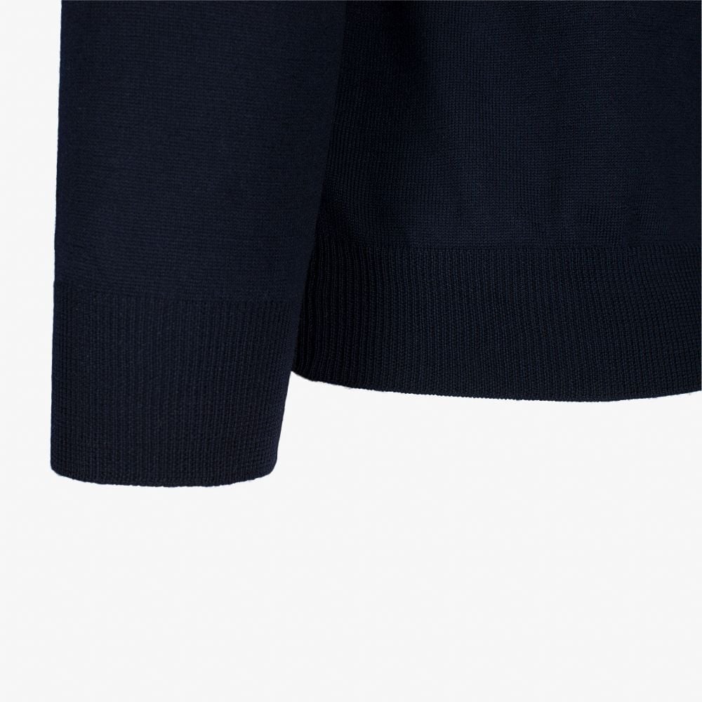 V-Neck Merino - Navy