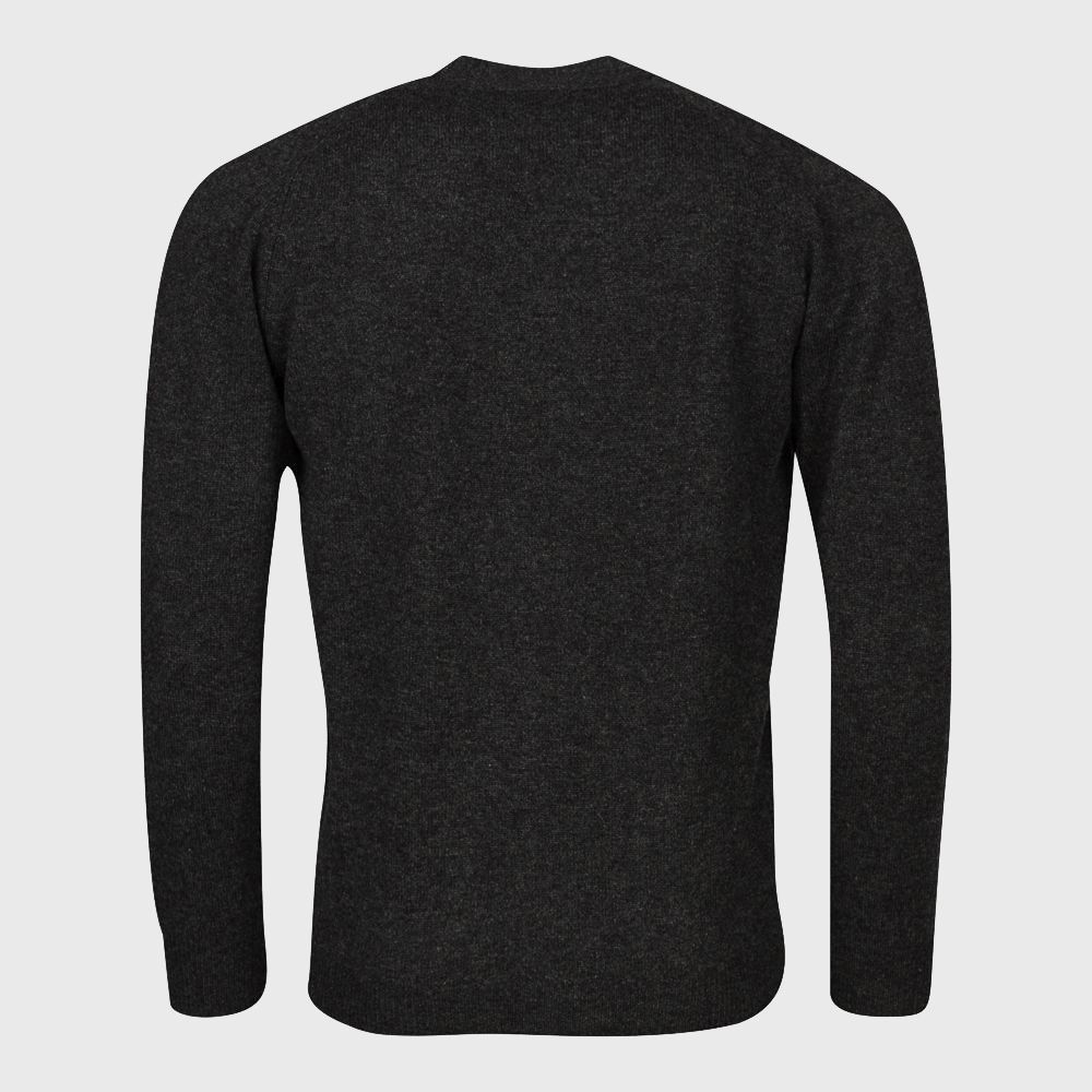 Cardigan Lambswool - Charcoal