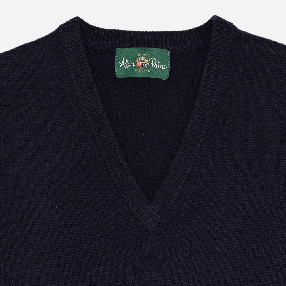 Slipover Lambswool - Navy