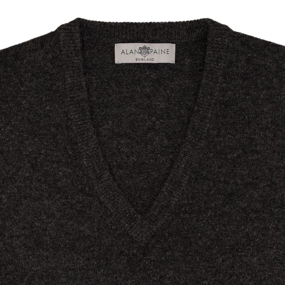 Slipover Lambswool - Charcoal