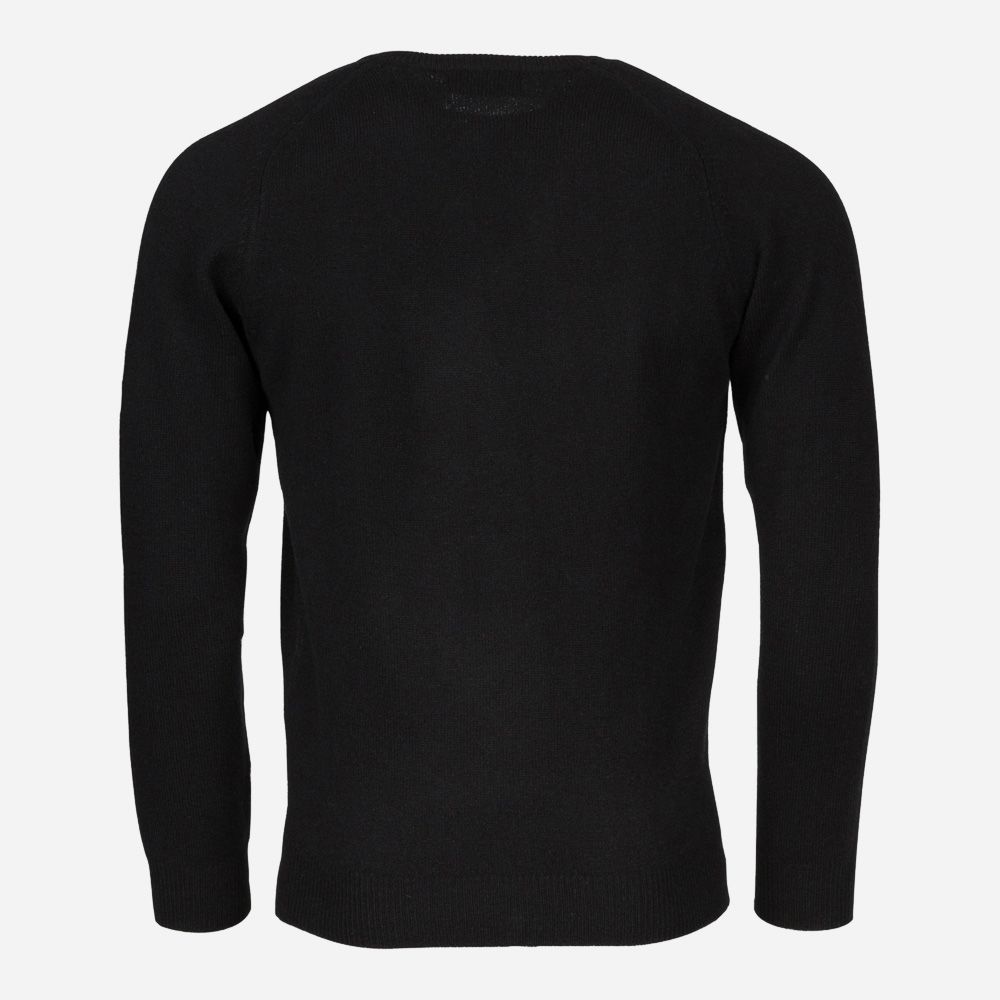 V-Neck Lambswool - Black