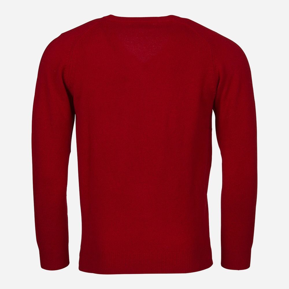 V-Neck Lambswool - Dubonnet