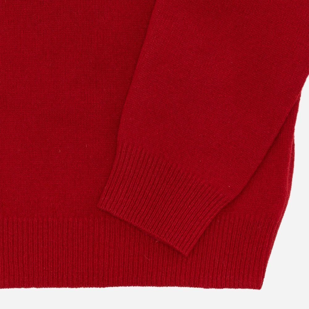 V-Neck Lambswool - Dubonnet