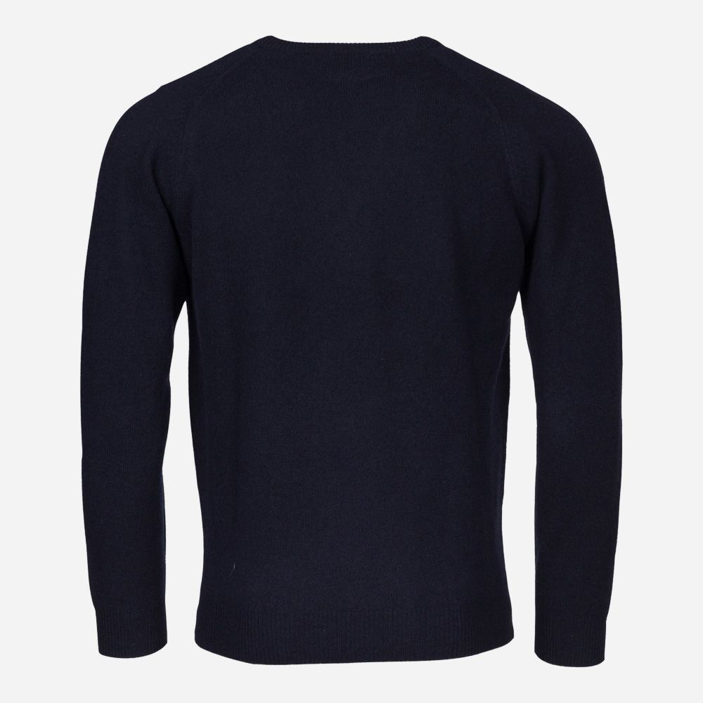 V-Neck Lambswool - Navy