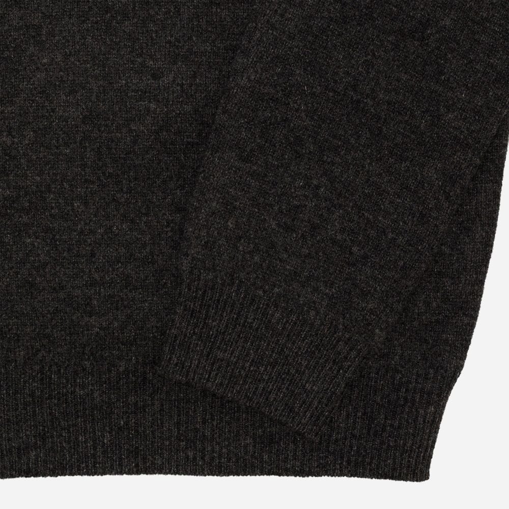 V-Neck Lambswool - Charcoal