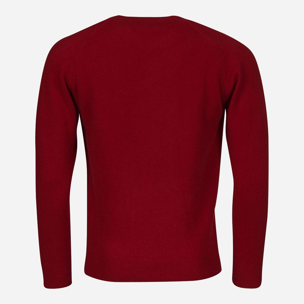 Crew Neck Lambswool -  Dubonnet