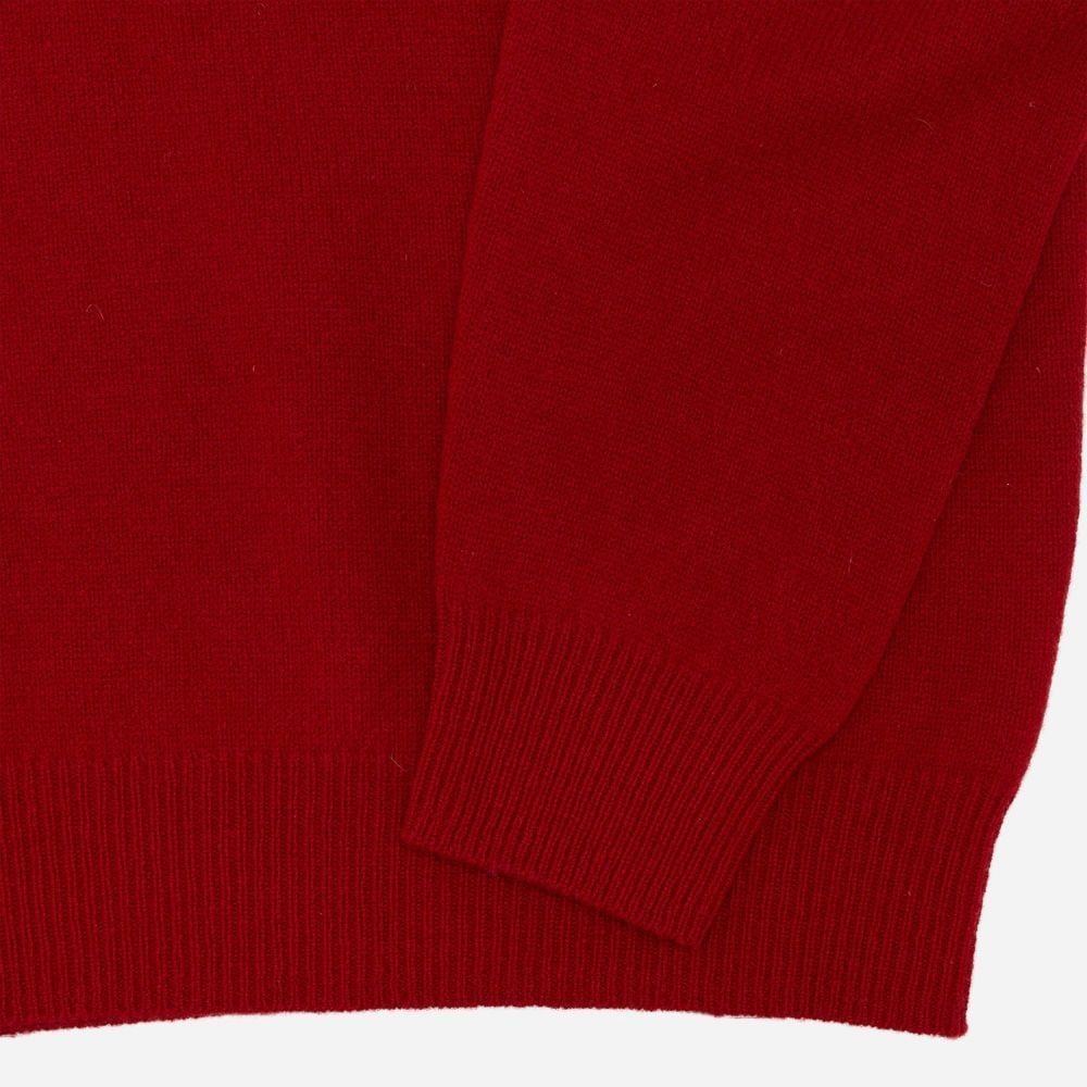 Crew Neck Lambswool -  Dubonnet