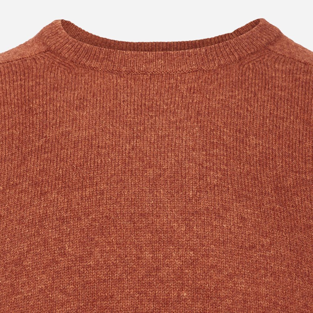 Crew Neck Lambswool -  Ember