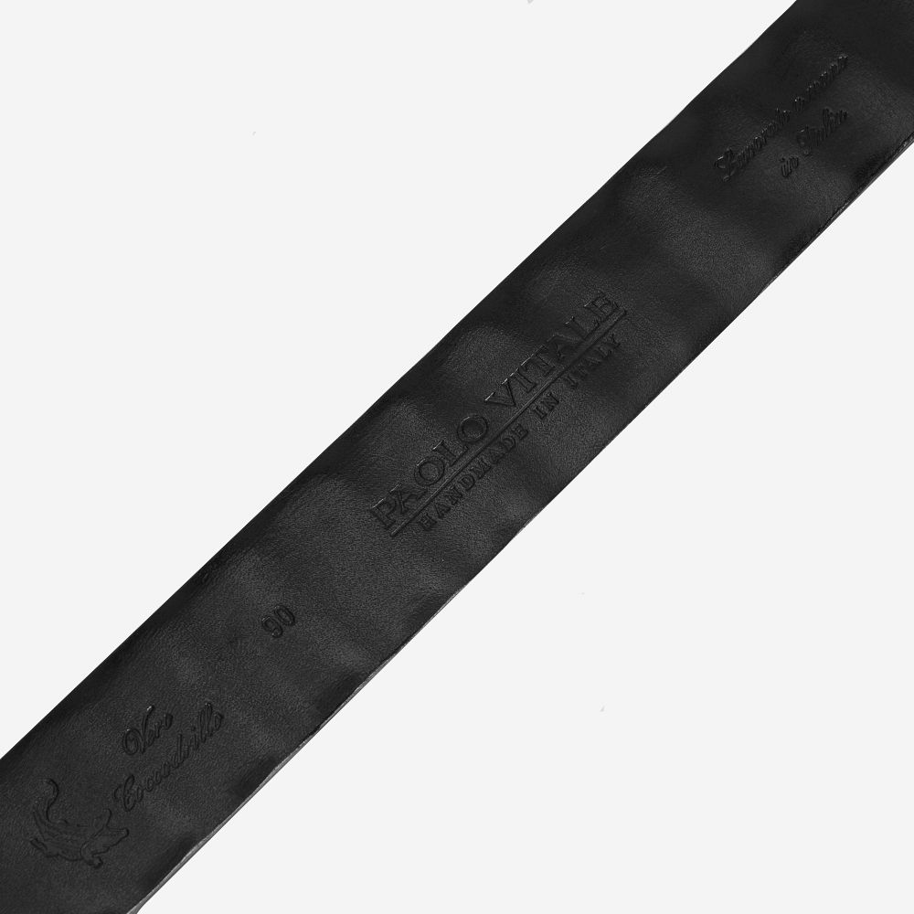Crocodile Belt - Black