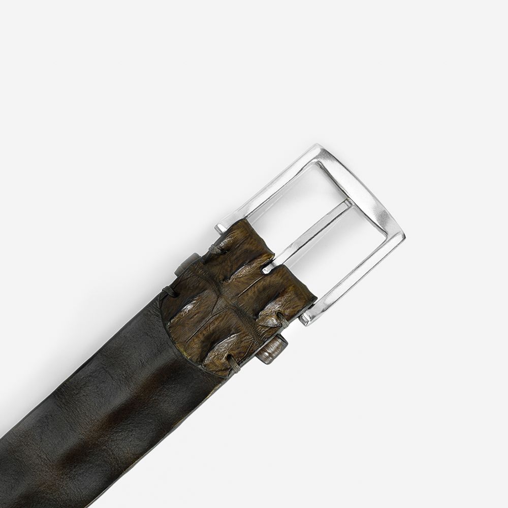 Crocodile Belt - Green