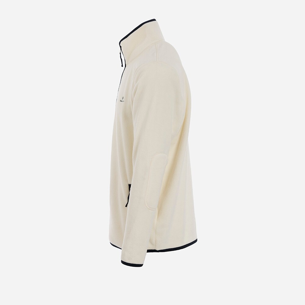 Light Fleece Half Zip - Offwhite