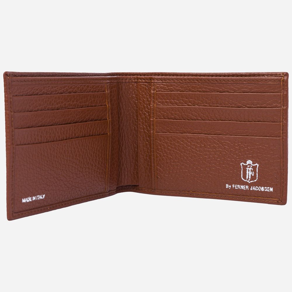 Leather Wallet - Tabac