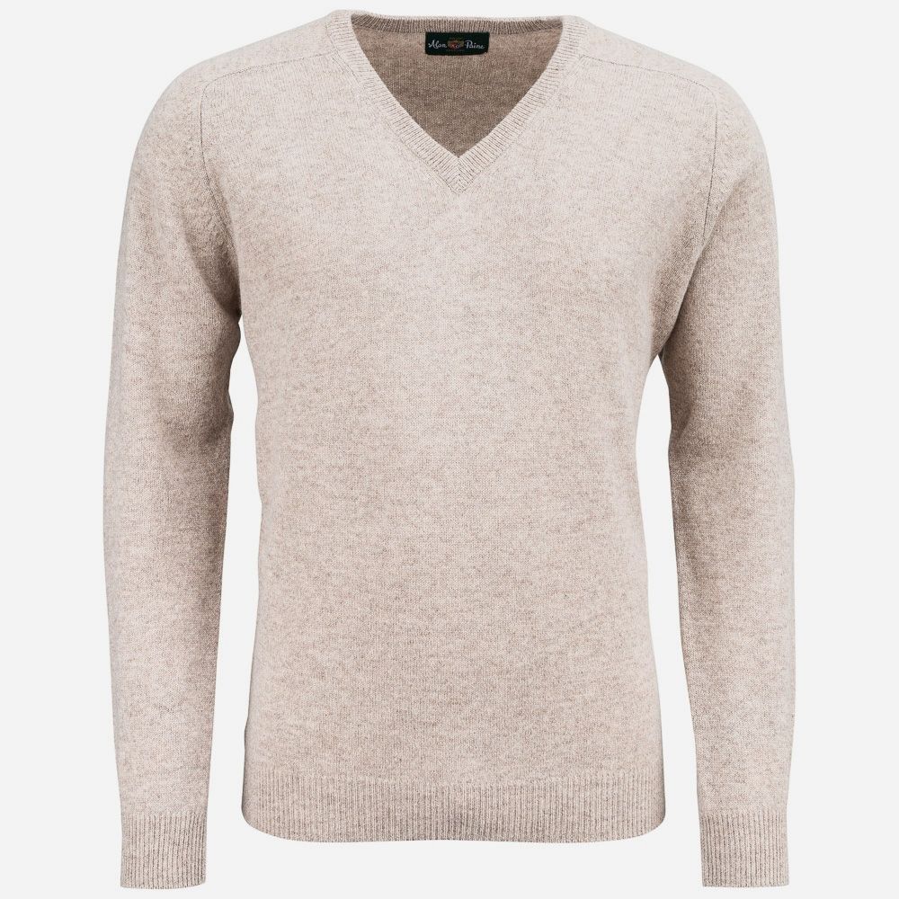 V-Neck Lambswool - Cobble