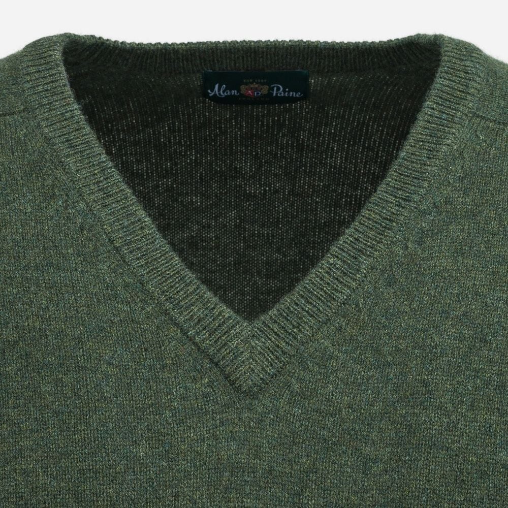 V-Neck Lambswool - Rosemary