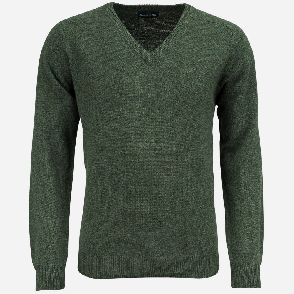 V-Neck Lambswool - Rosemary