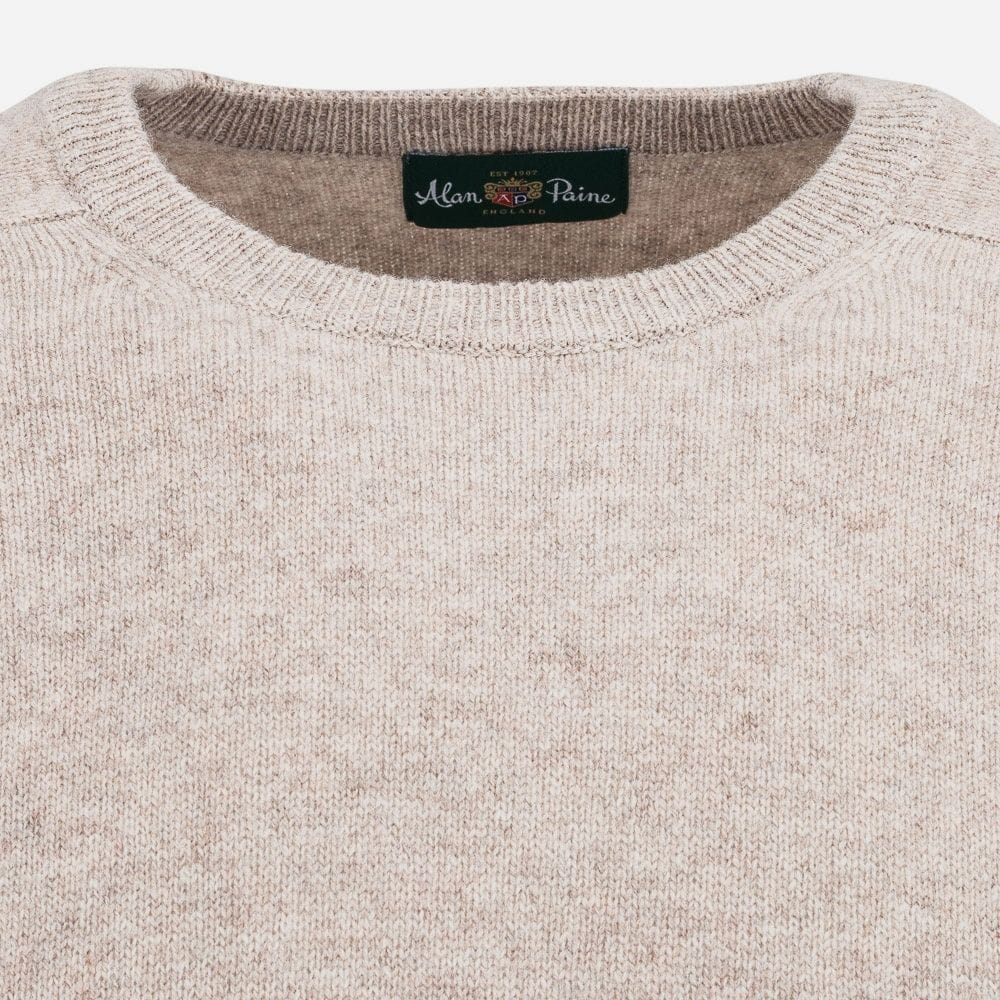 Crew Neck Lambswool -  Cobble