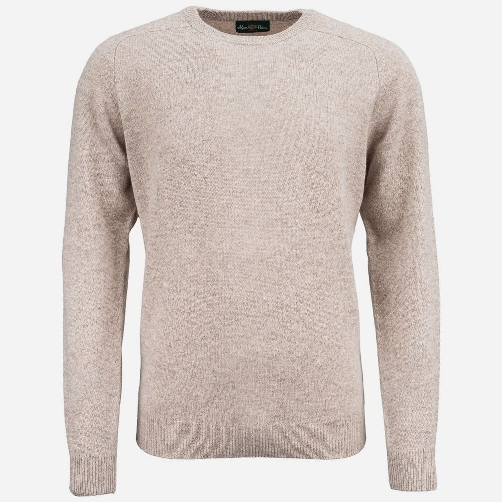 Crew Neck Lambswool -  Cobble