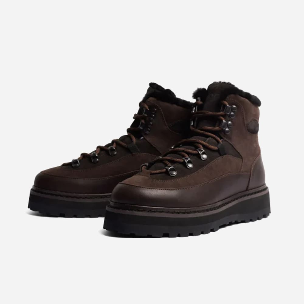 Tag Cap - Black-Brown