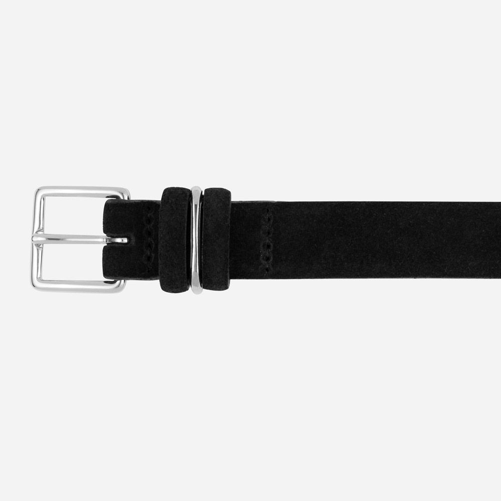 2.5cm Suede Buckster Negro