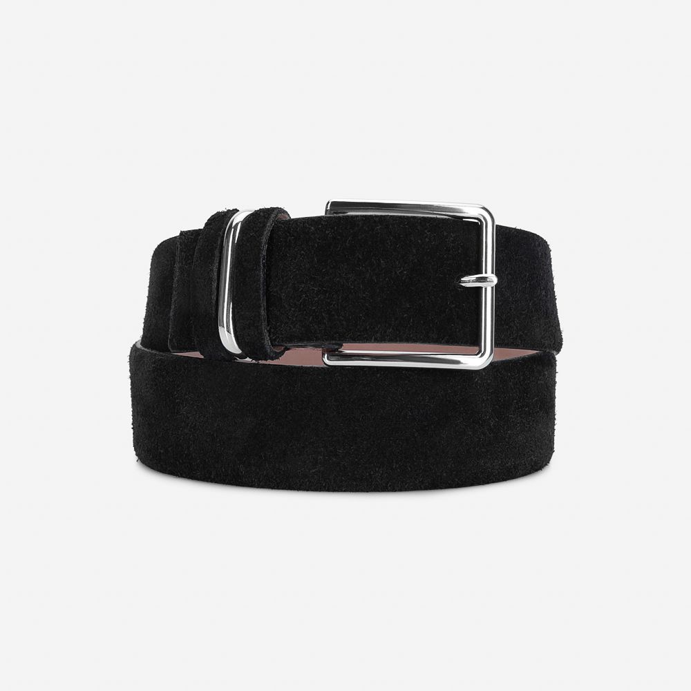 4cm Suede Buckster Negro