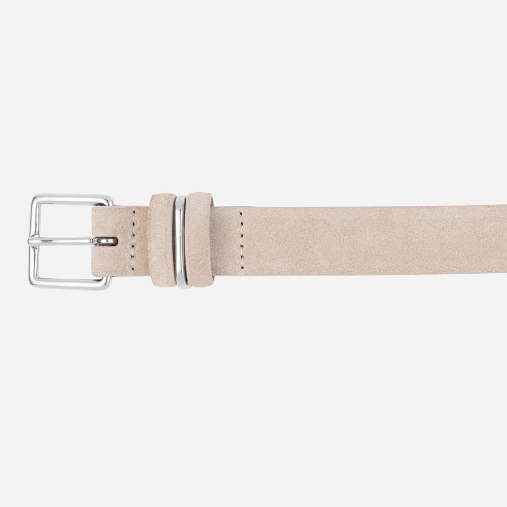 2.5cm Suede Buckster Marfil