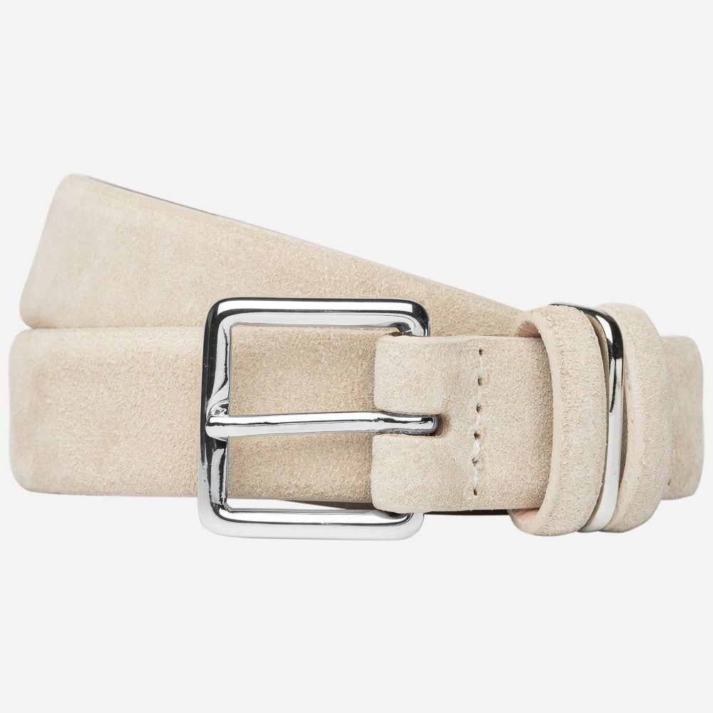 2.5cm Suede Buckster Marfil