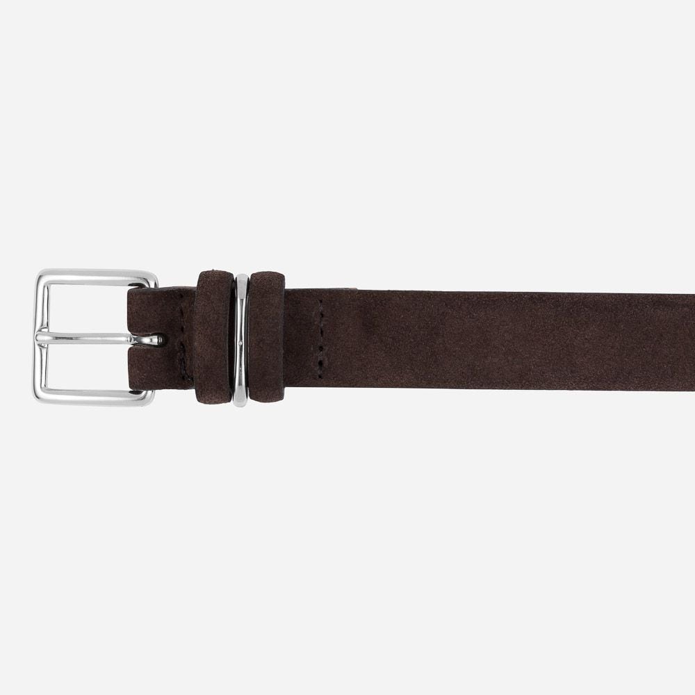 2.5cm Suede Bucks. Moka