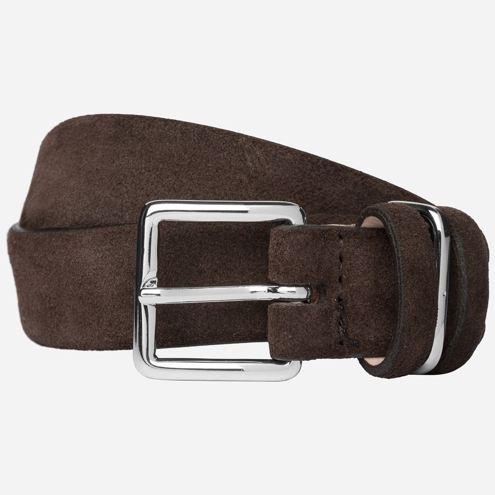2.5cm Suede Bucks. Moka