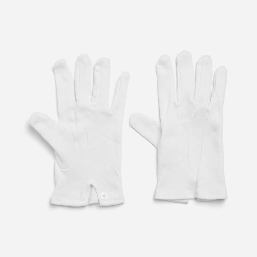 White Gloves Cotton