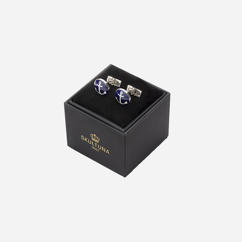 Anchor Silver Blue/White