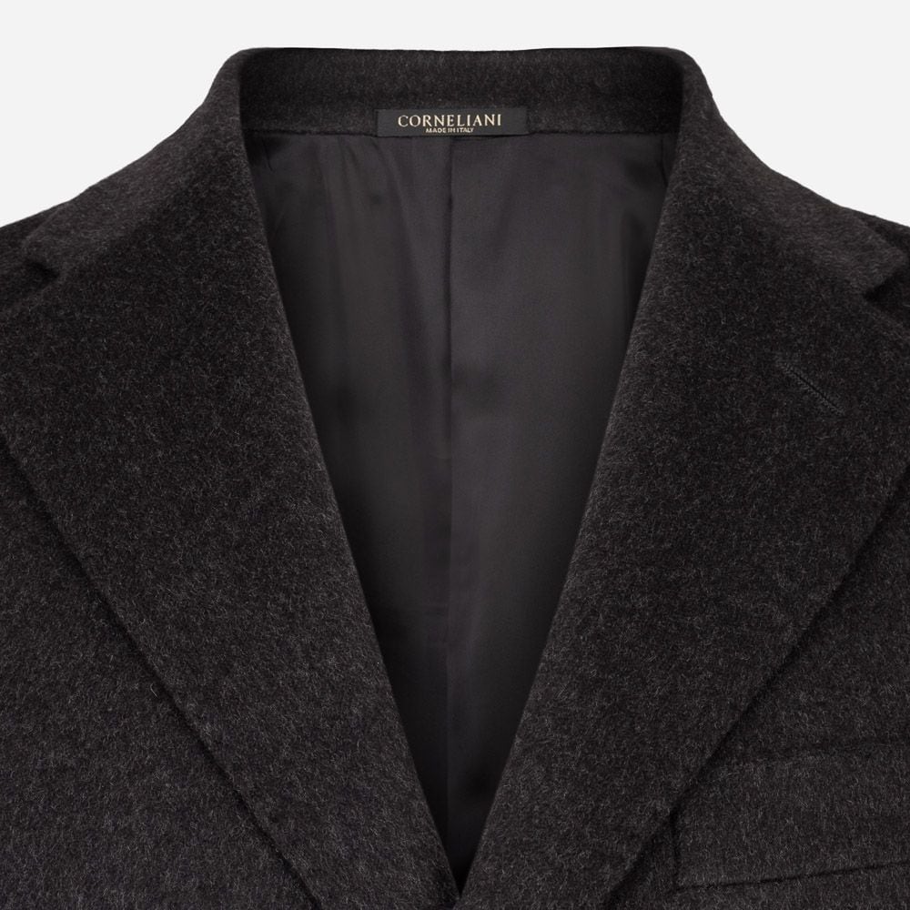 Wool Coat - Dark Grey