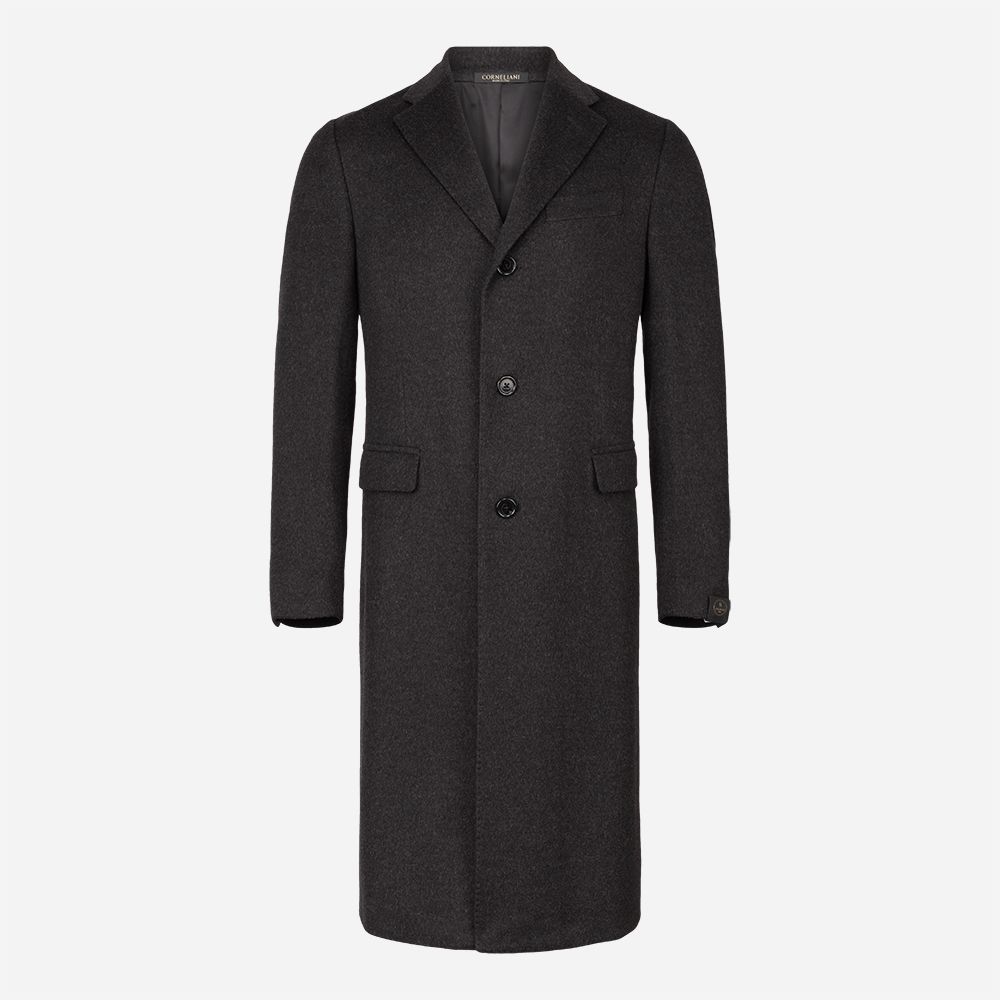 Wool Coat - Dark Grey